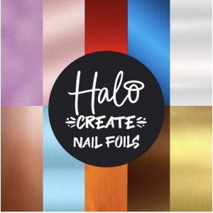 Halo Create Nail Foil Bold Metallics pk10